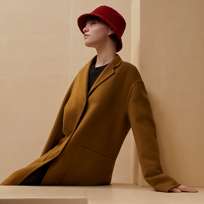 Harper Velvet bucket hat | Hermès USA